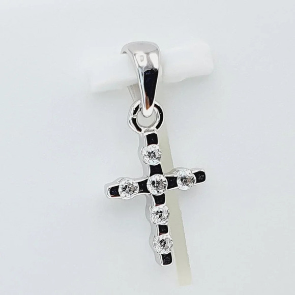 925 Sterling Silver Cubic Zircon Pendant for Women/Girls, US925P1063 - Picture 1 of 9